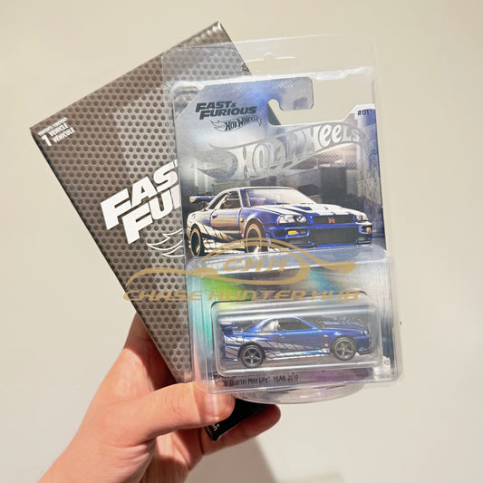 Hot Wheels Fast & Furious 2024 NFTH Nissan Skyline GT-R BNR34