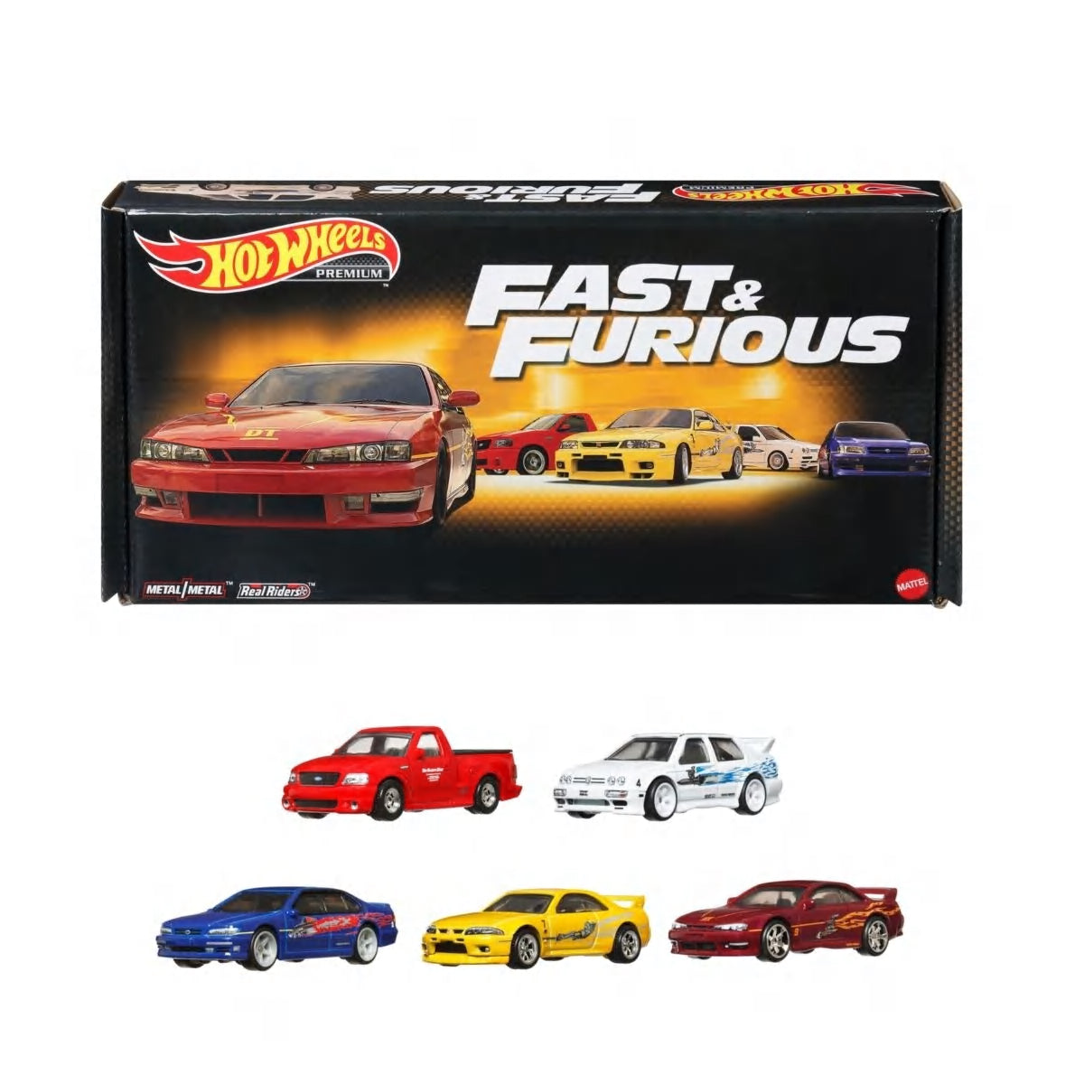 Hot Wheels Premium Fast and Furious Car Bundle