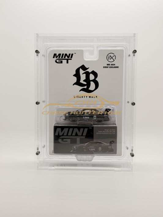 Mini GT Acrylic Carded Display Case [Screws]