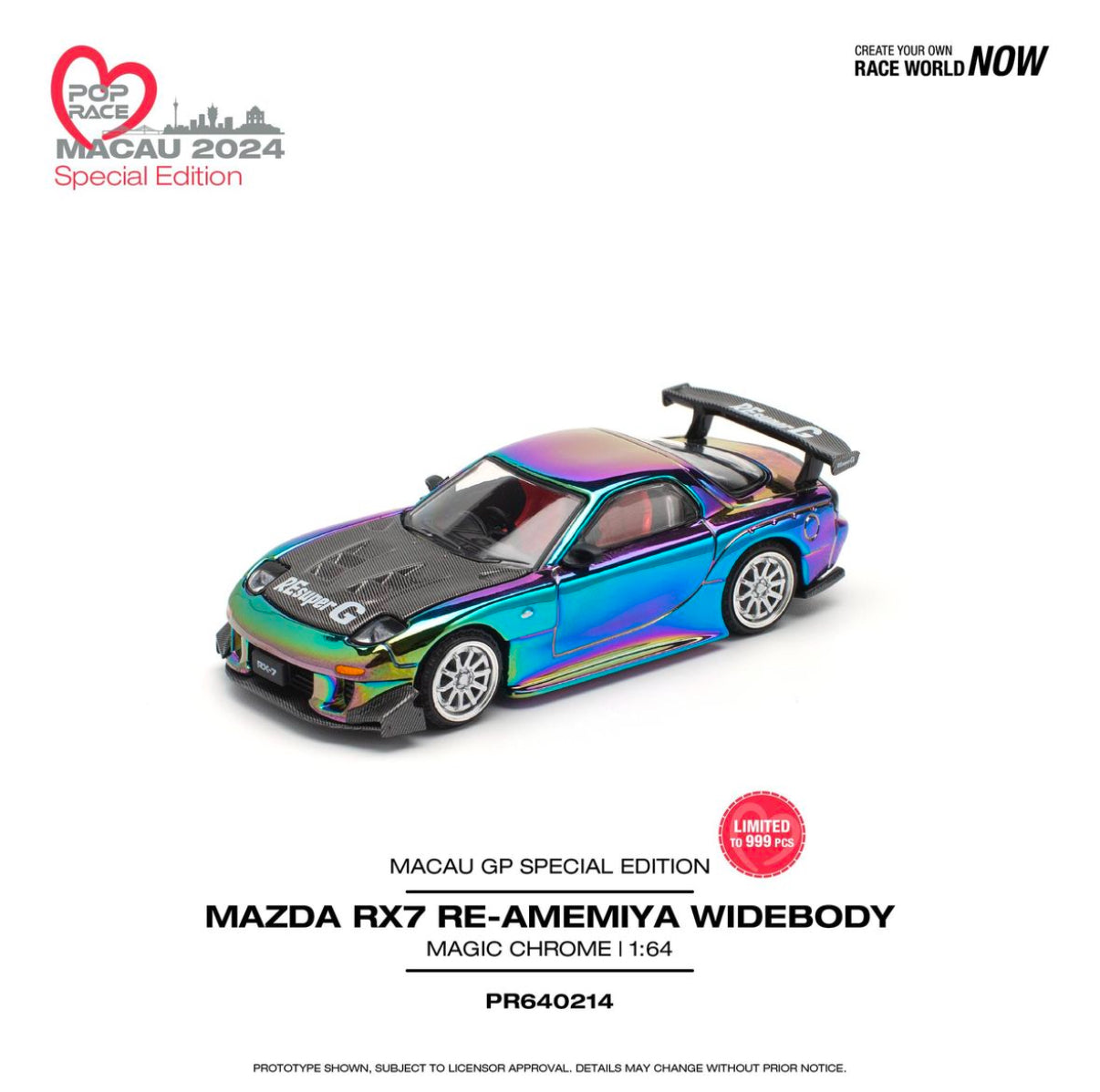 【Pre-Order】Pop Race MACAU GP SPECIAL EDITION SET OF 2 (Limited 999 Set)