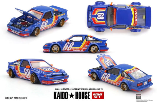 【Pre-Order】Kaido House x Mini GT 1:64 #196 TOYOTA AE86 SPRINTER TRUENO KAIDO RACING V1