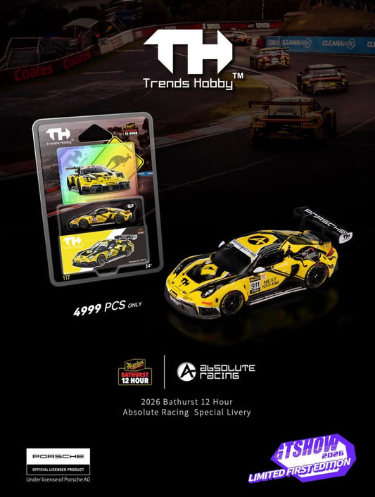Trends Hobby 117 Porsche 911 GT3 R Absollite Racing（Blister Package）