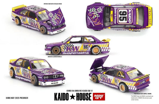 【Pre-Order】Kaido House x Mini GT 1:64 #194 BMW M3 KAIDO KW V1