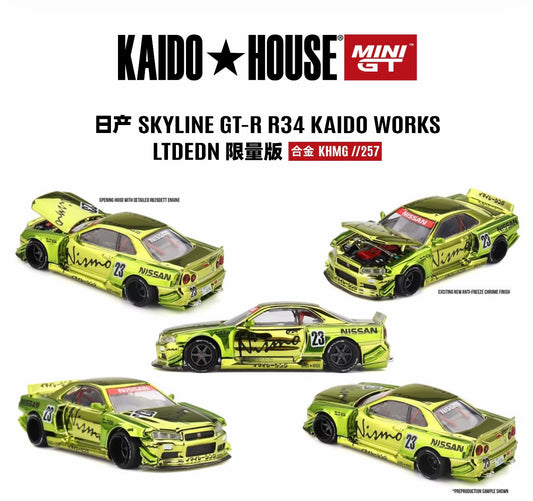 Kaido House LTD Nissan Skyline GTR34 2026 Hobby Expo China