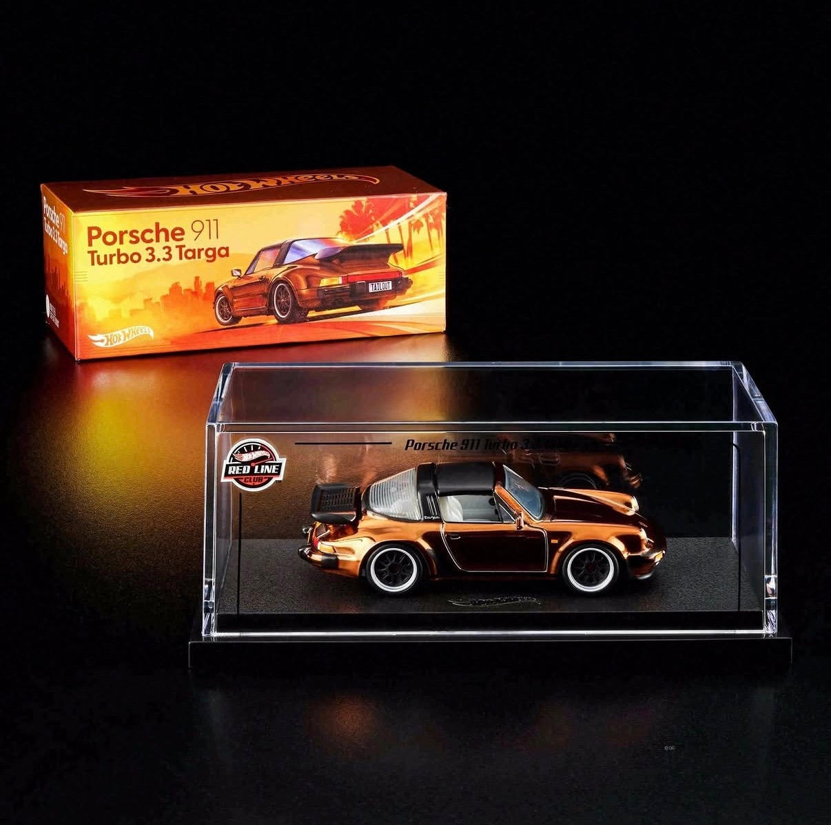 Hot Wheels RLC Porsche 911 Turbo 3.3 Targa