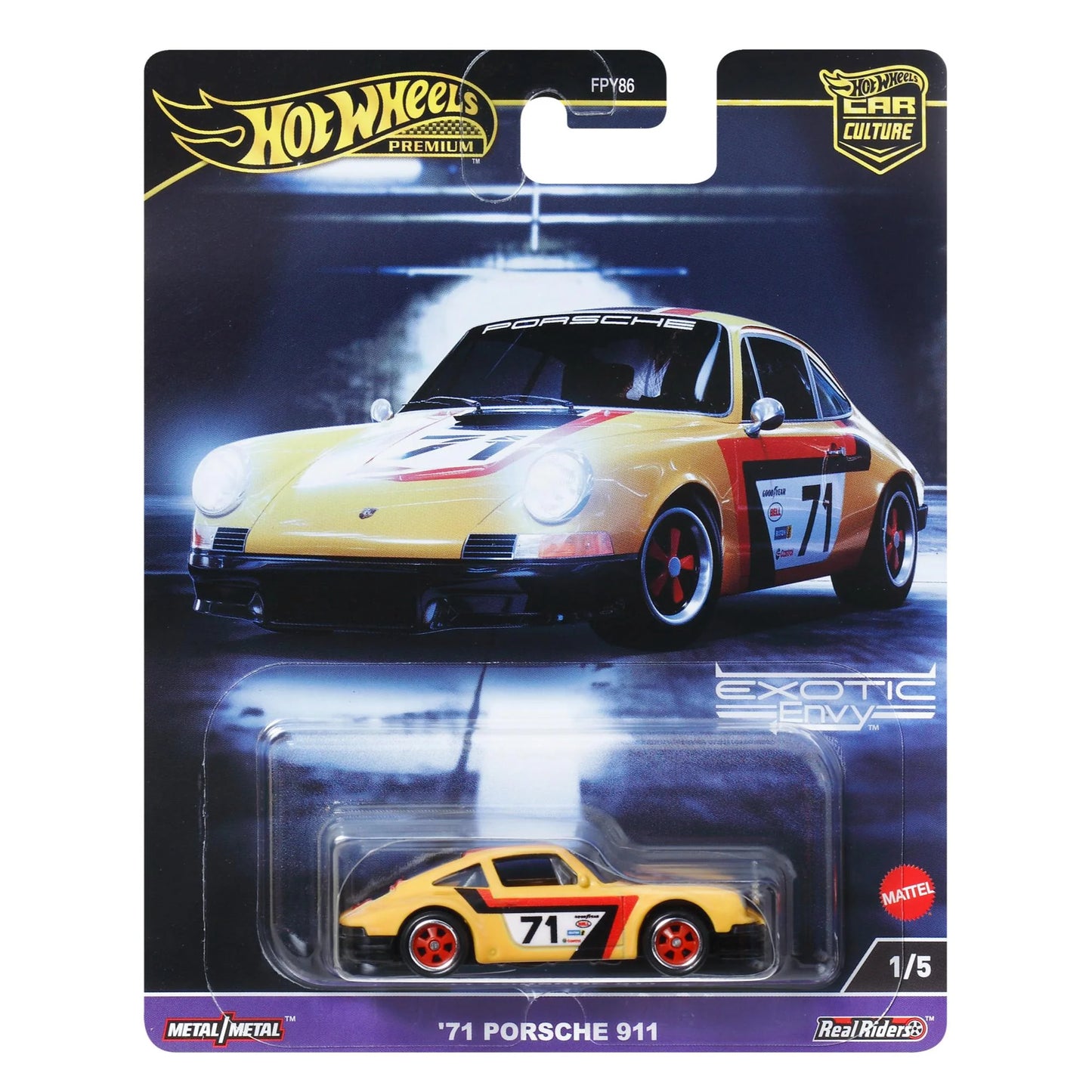 Hot Wheels Premium Car Culture Exotic Envy Porsche