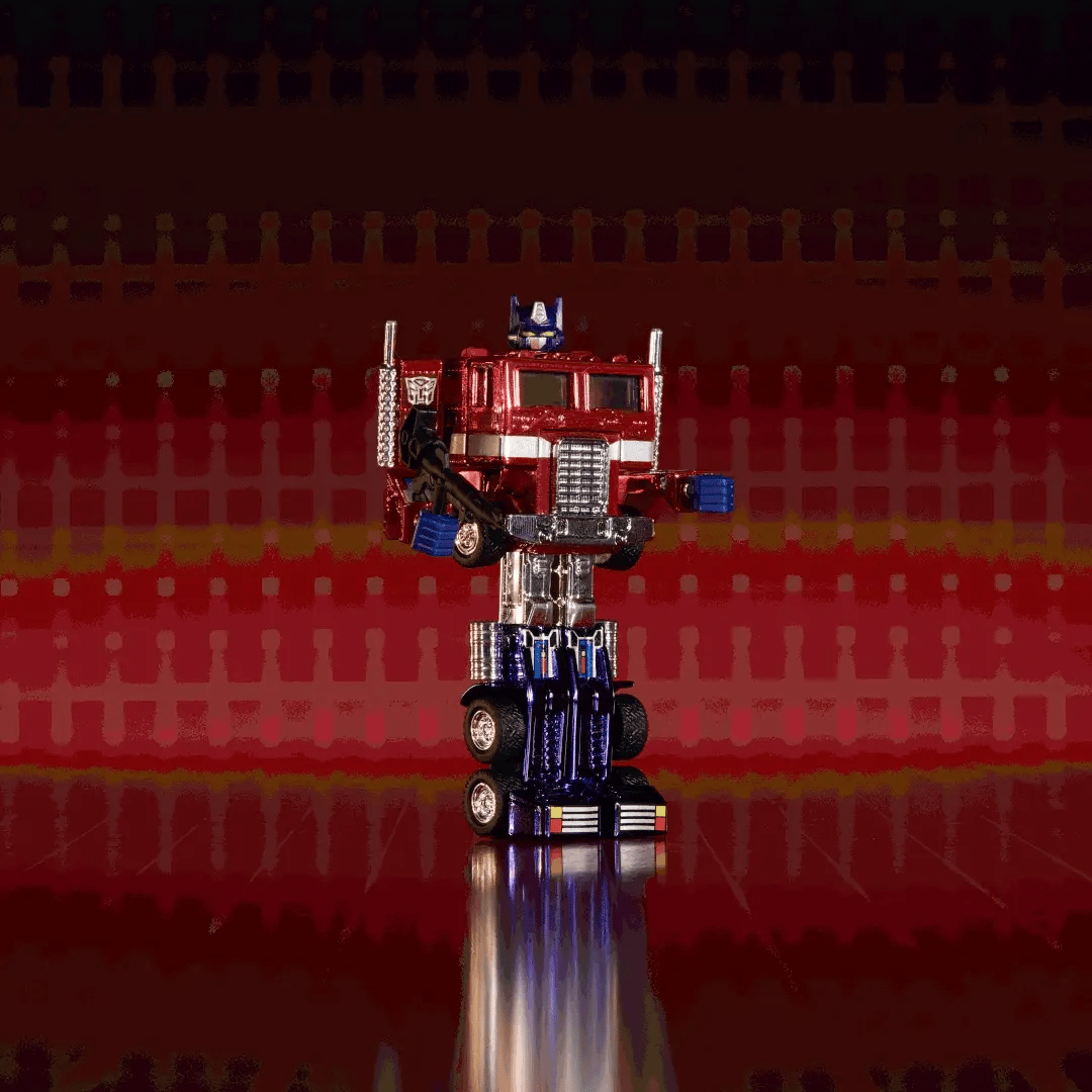 Hot Wheels 1:64 RLC Transformers Optimus Prime Set