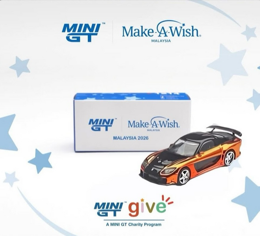 MINI GT Give x Make A Wish Malasiya 2026