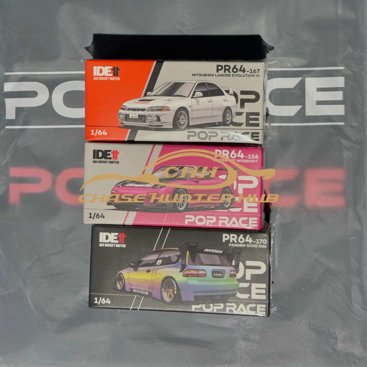 Pop Race IDE 2024 Set of 3