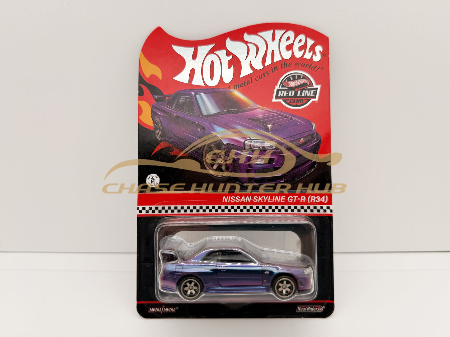 Hot Wheels Collectors RLC Exclusive Nissan Skyline GT-R BNR34 Midnight