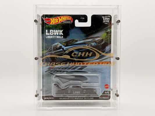 Hot Wheels Acrylic Carded Display Case (Car Culture/Premium) [Screws]