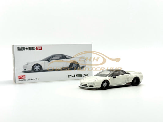 MINI GT x Kaido House #148 HONDA NSX (NA 1) KAIDO WORKS V2 White