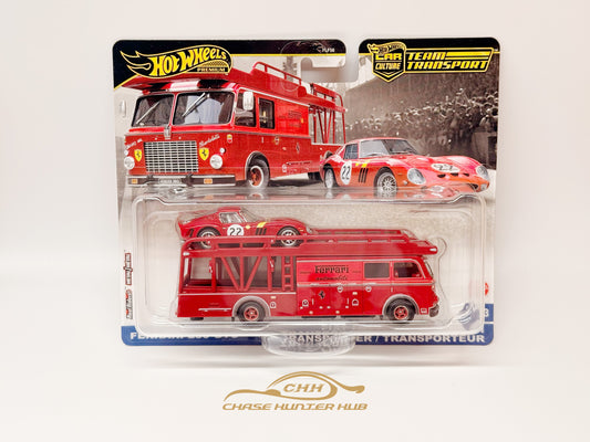 【Pre-Order】Hot Wheels Ferrari 250 GTO Team Transport