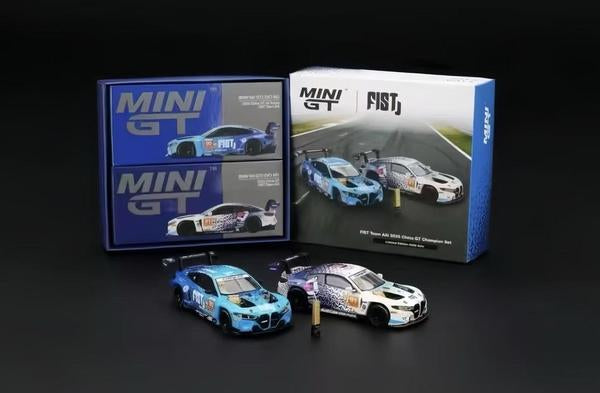 Mini GT FIST BMW M4 GT3 EVO Set of 2 CoolCar Show Limited Edition
