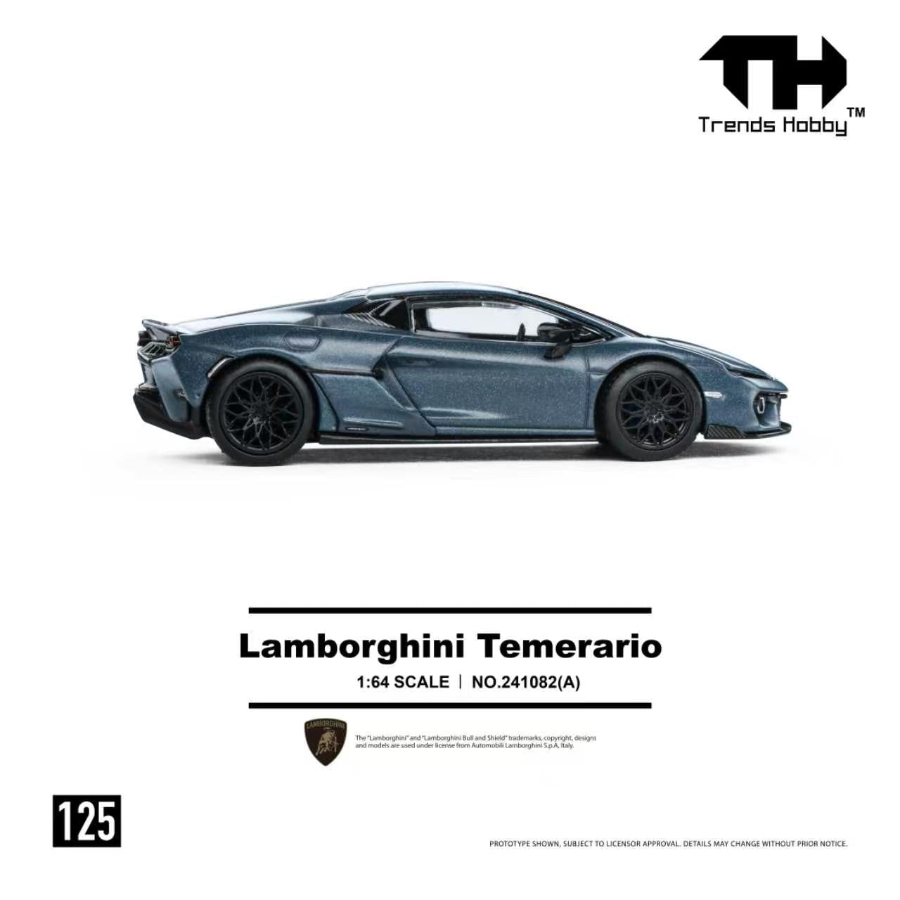Trends Hobby #125 Lamborghini Temerario Matte Blue