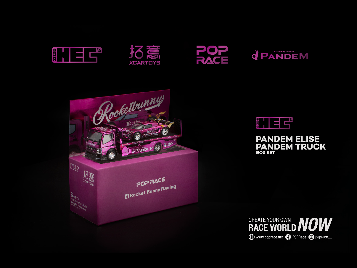 Pop Race  PANDEM ELISE PANDEM & Truck Set 2026 Hobby Expo China