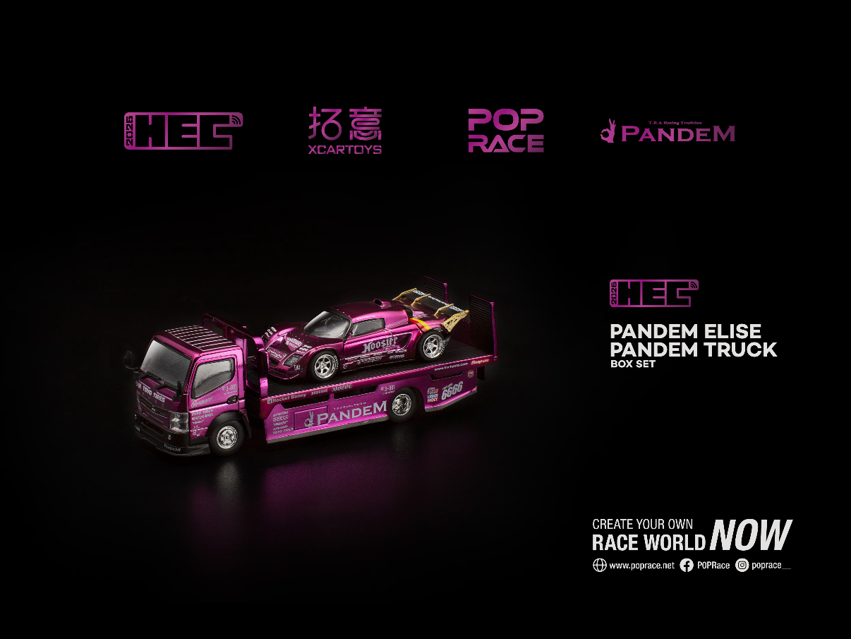 Pop Race  PANDEM ELISE PANDEM & Truck Set 2026 Hobby Expo China