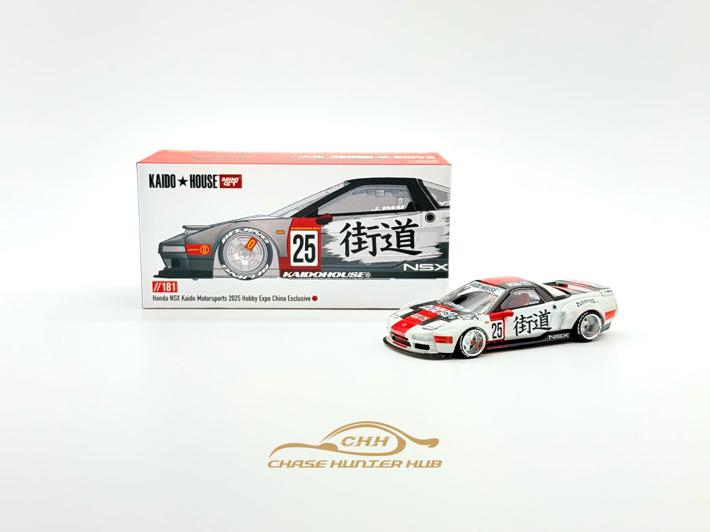 MINI GT x Kaido House 1:64 #181 Honda NSX Hobby Expo China 2025 - RED