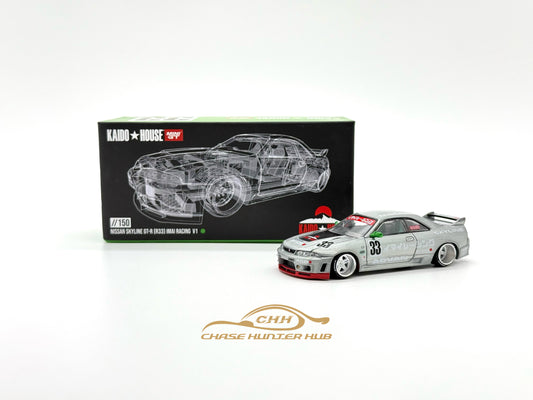 MINI GT x Kaido House 1:64 #150 Nissan Skyline GT-R R33 Imai Racing V1 Chase