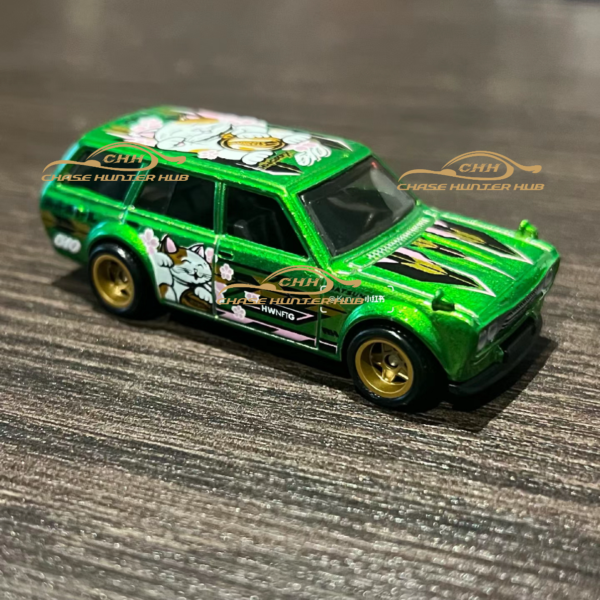 【Pre-Order】Hot Wheels NFT Datsun 510 Wagon Loose care