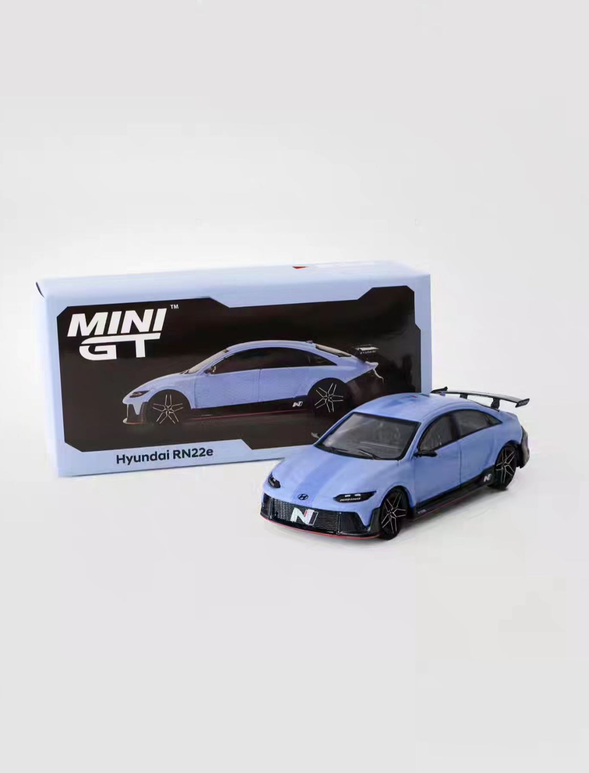 MINI GT Hyundai RN22e & N Vision 74 set (2 cars)