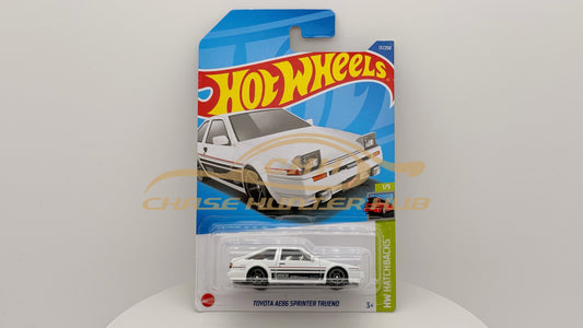 Hot Wheels Toyota AE86 Sprinter Truend White