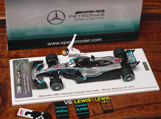 Spark 1:43 Mercedes-AMG Petronas Formula One Team - Winner Brazilian GP 2018