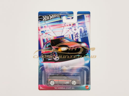 Hot Wheels 90s Street Scene '92 HONDA CIVIC EG