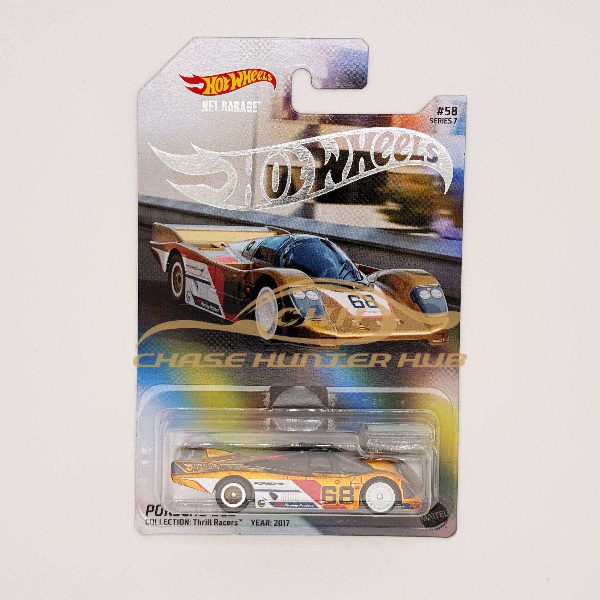 Hot Wheels 1:64 NFT Porsche 962 – Chase Hunter Hub Hot Wheels 1:64 NFT Porsche 962 – Chase Hunter Hub