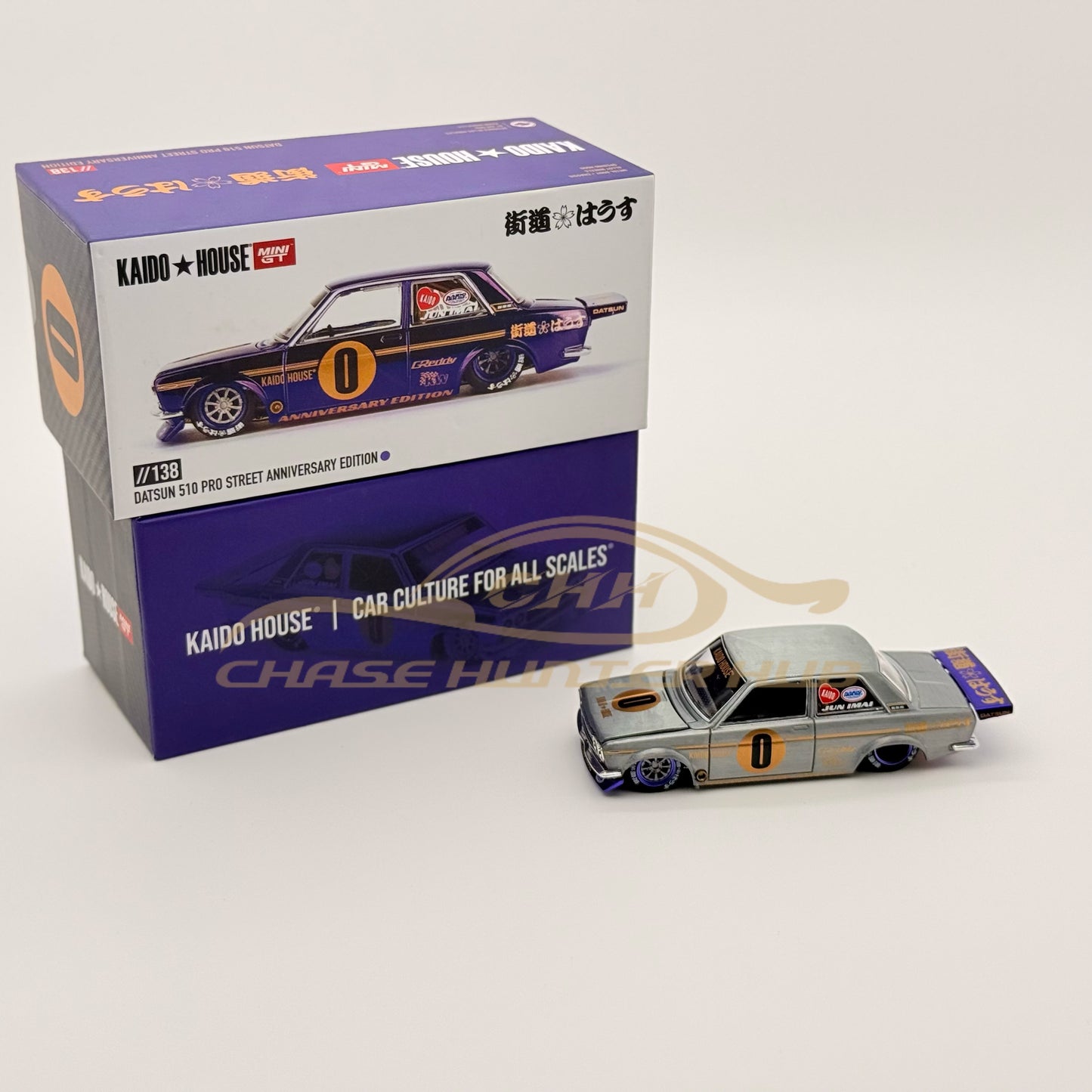 MINI GT x Kaido House #138 DATSUN 510 PRO STREET ANNIVERSARY EDITION Chase