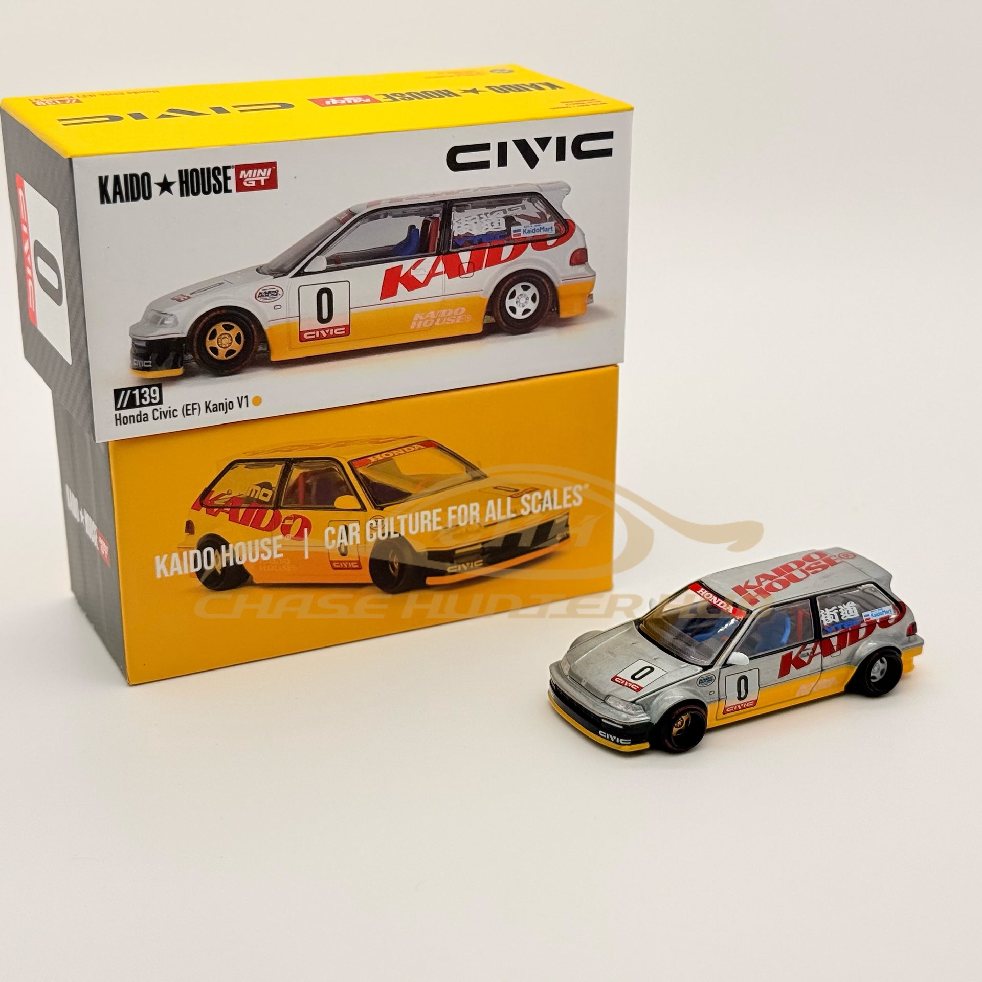 MINI GT x Kaido House 1:64 #139 Honda Civic (EF) Kanjo V1