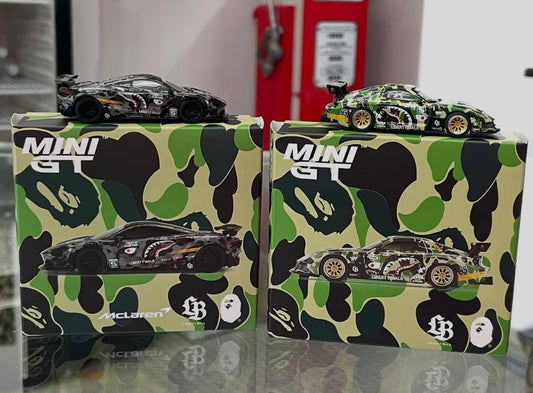 Mini GT x Bape 2025 Tokyo Auto Salon Set of 2