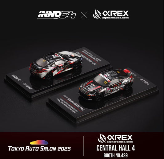 Inno 64 x Alpharerusa 2025 Tokyo Auto Salon Macau Grand Prix Set Of 2