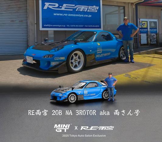 Mini GT 2025 Tokyo Auto Salon RE雨宫 20B NA 3ROTOR