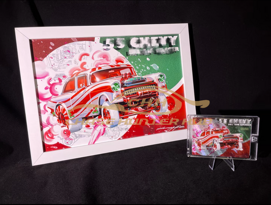 【Not For Sale】’55 CHEVY BEL AIR GASSER Poster Set