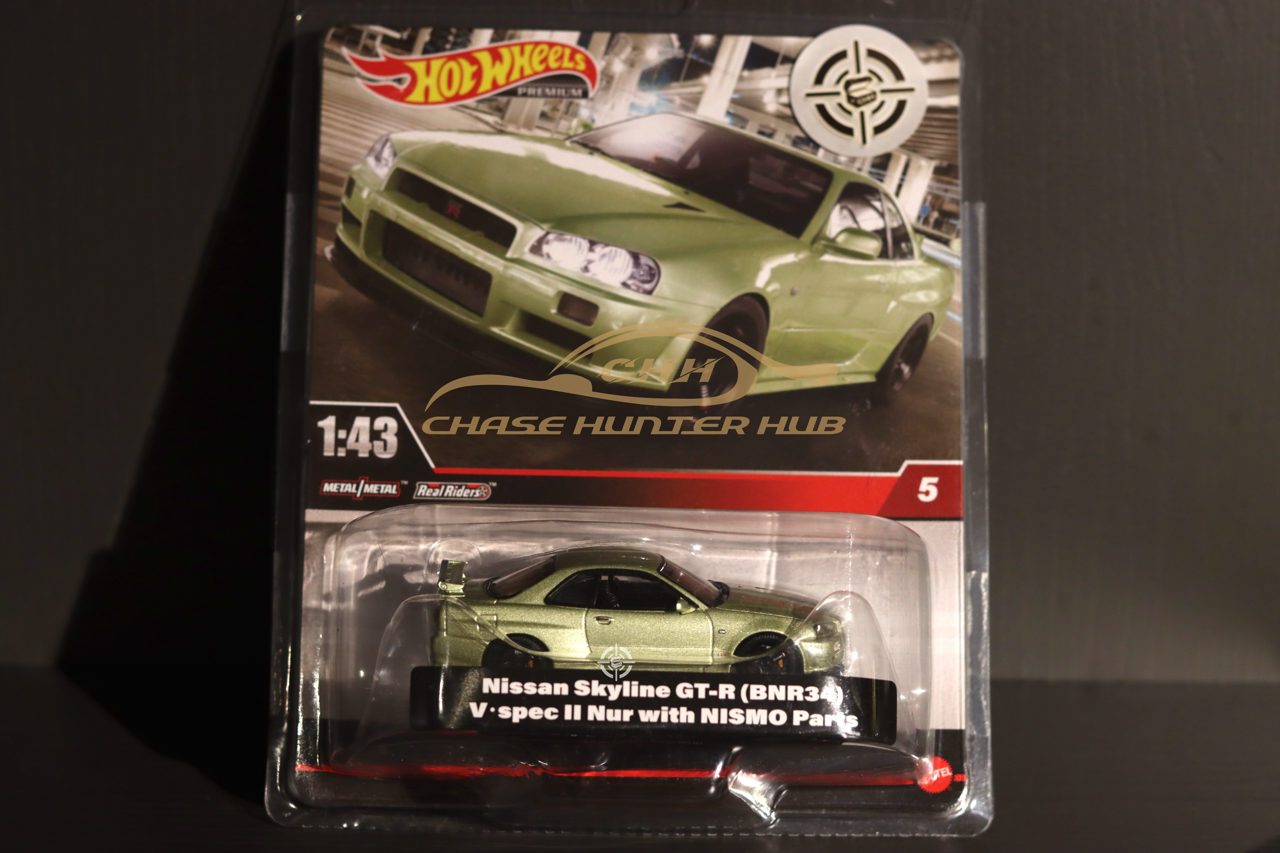 Hot Wheels 1:43 Nissan Skyline GT-R BNR34