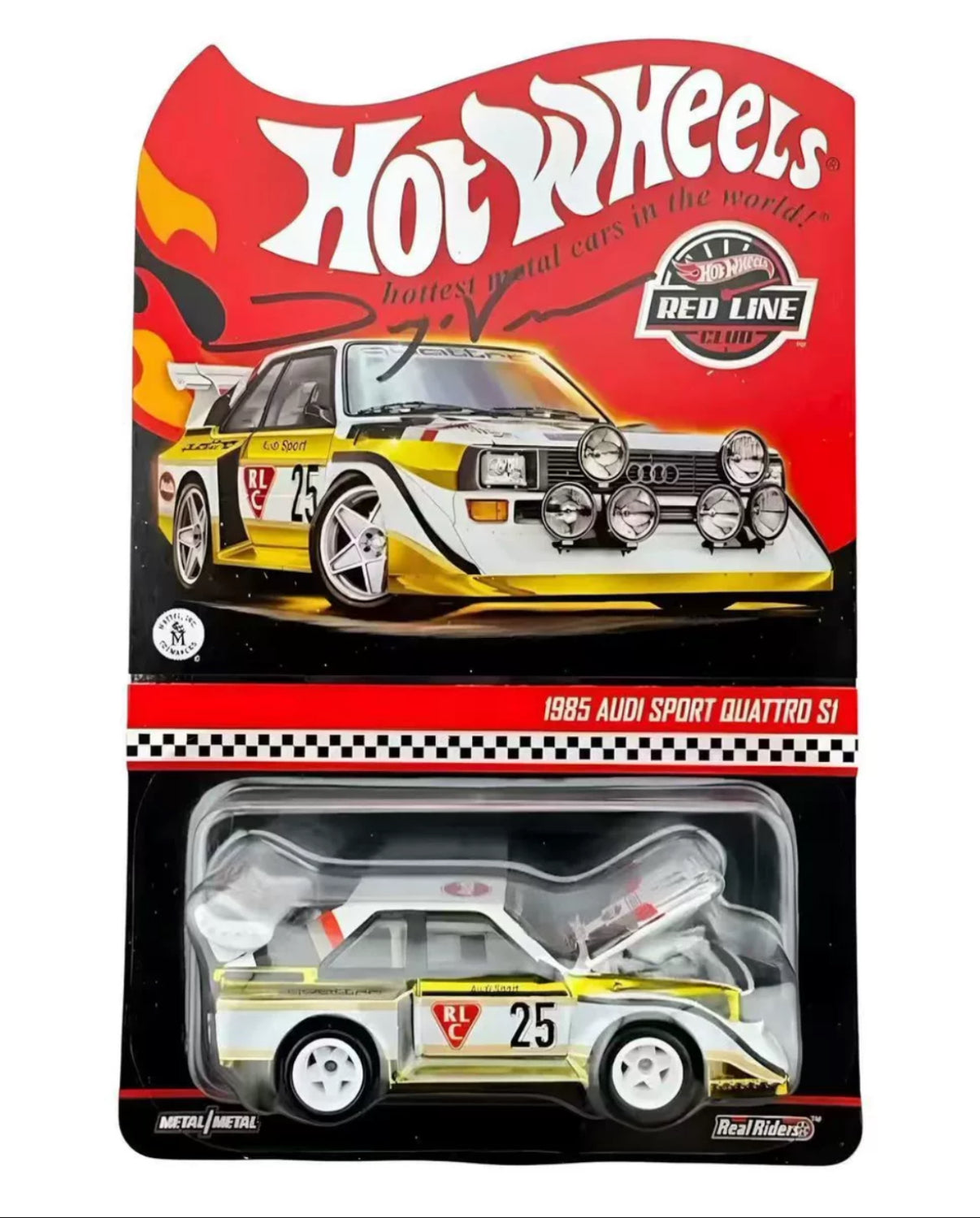 Hot Wheels RLC Exclusive 1985 Audi Sport Quattro S1