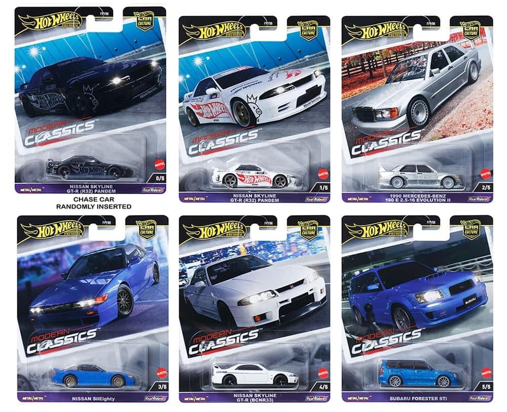 Hot Wheels Modern Classic 2024 Set of 5