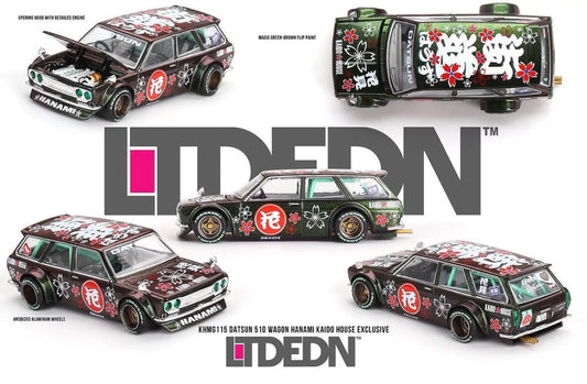 MINI GT x Kaido House #115 Datsun 510 Wagon LTD EDN