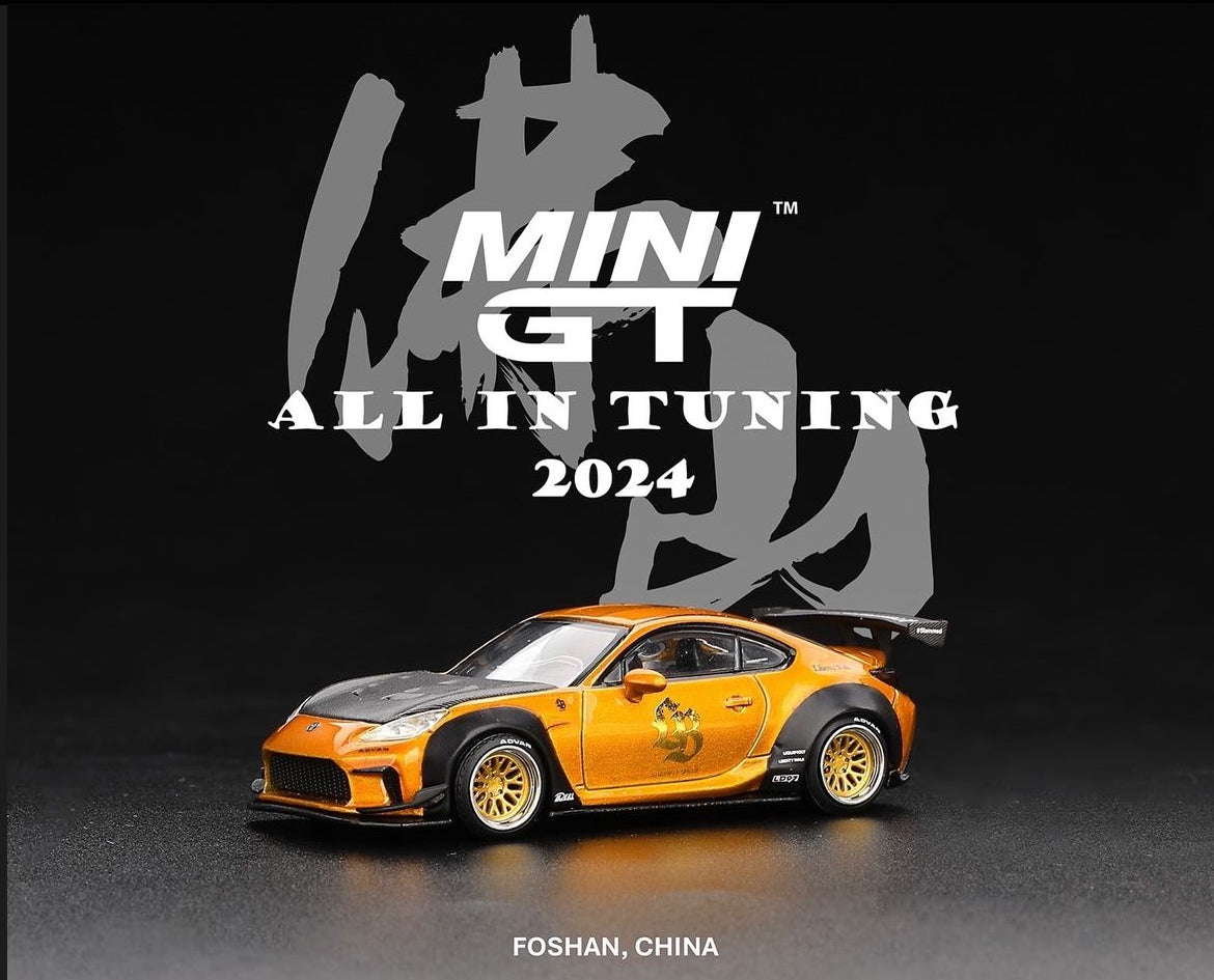 MINI GT ALL IN TUNING 2024 Foshan Limited edition Toyota GR86 LB