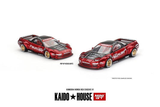 MINI GT x Kaido House #094 Honda NSX Kaido Racing V1 Red