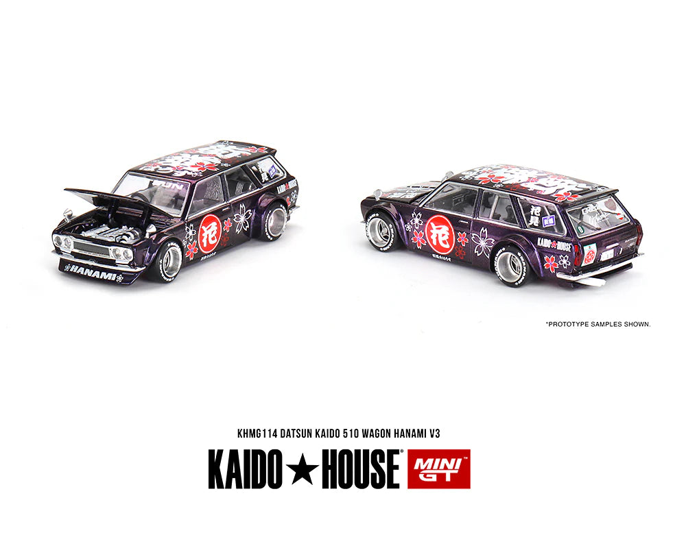 MINI GT x Kaido House #114 Datsun 510 Wagon MINIGT