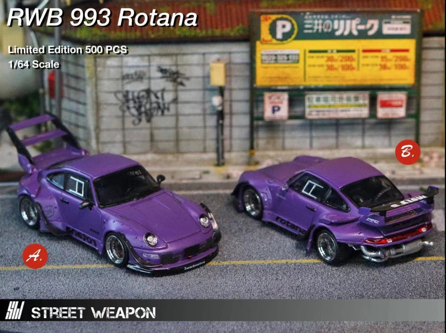 Street Warrior RWB Porsche 993 Rotana