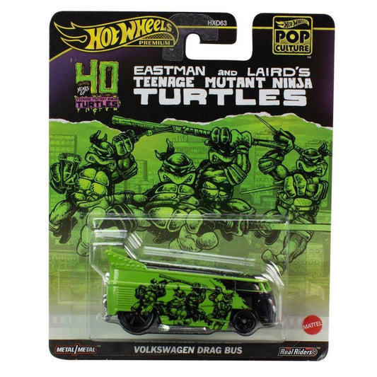 Hot Wheels Premium Pop Culture - TMNT Volkswagen Drag Bus