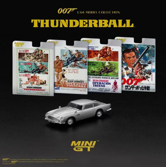 Mini GT #901 007 James Bond Thunderball