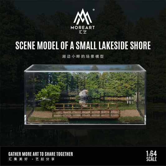 MOREART SCENE MODEL OF ASMALL LAKESIDE SHORE