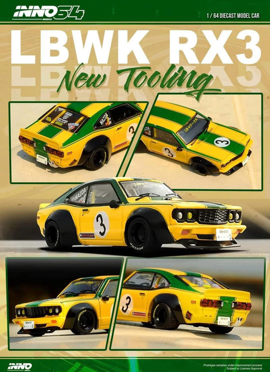 INNO 64 LBWK Mazda RX3 Savanna