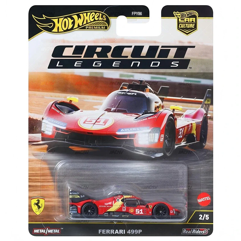 Hot Wheels 1:64 Car Culture Circuit Legends Ferrari 499P