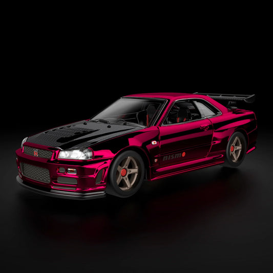 Hot Wheels RLC Exclusive sELECTIONs Nissan Skyline GT-R (BNR34)-- Red