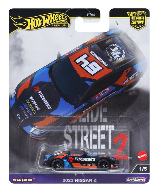 Hot Wheels Premium Car Culture Slide Street 2 2023 Nissan Z